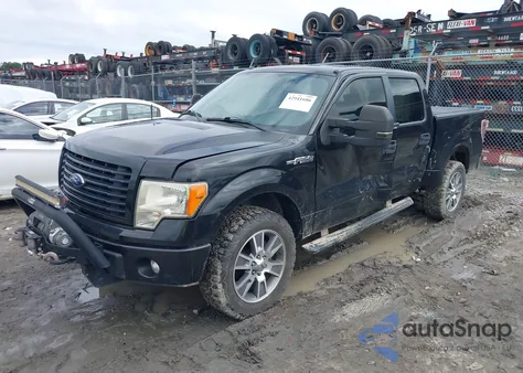 2014 Ford F-150 Stx z USA, uszkodzony, nr VIN 1FTFW1CF9EKG40766